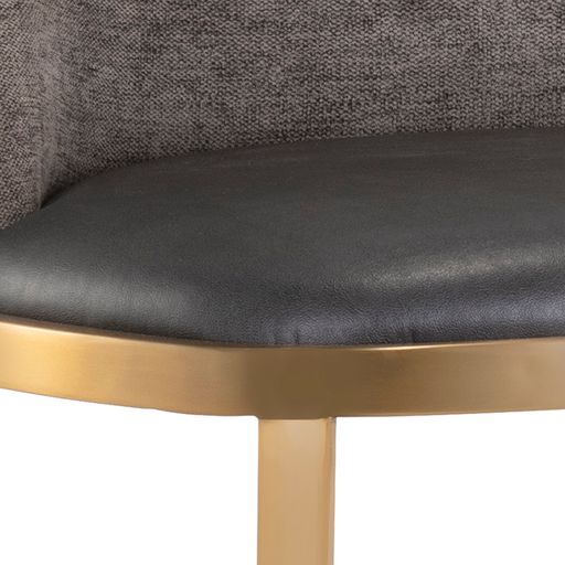 Sunpan Dover Barstool in Bravo Portabella-Sparrow Grey / Napa Stone-Polo Club Stone