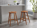 Greenington Max Stool in Counter Height, Amber - Set of Two