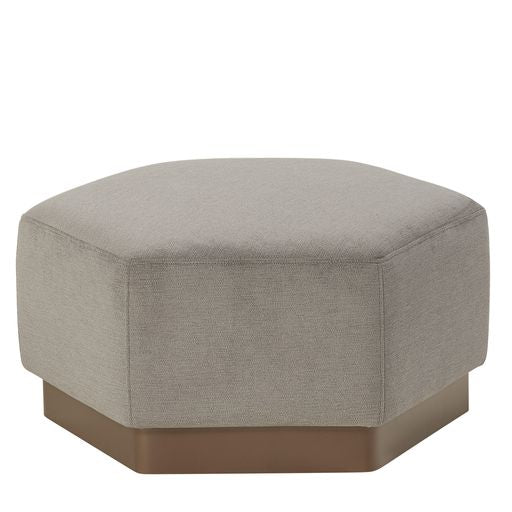 Sunpan Kelsey Ottoman - Polo Club Stone
