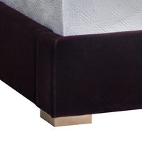 Sunpan Viola Bed - King - Giotto  Cabernet