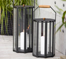 Cane-Line Lightlux Lantern with Teak Handle Small