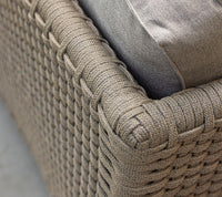 Cane-Line Diamond 2-Seater Sofa Soft Rope Incl. Cushion Set