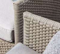 Cane-Line Diamond 3-Seater Sofa Soft Rope Incl. Cushion Set