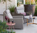 Cane-Line Diamond Highback Chair Soft Rope Incl. Cushion Set
