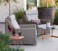 Cane-Line Diamond Highback Chair Soft Rope Incl. Cushion Set