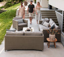 Cane-Line Diamond 2-Seater Sofa Soft Rope Incl. Cushion Set