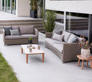 Cane-Line Diamond 3-Seater Sofa Soft Rope Incl. Cushion Set