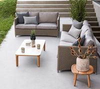 Cane-Line Diamond 3-Seater Sofa Soft Rope Incl. Cushion Set