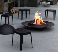 Cane-Line Cut Stool - Stackable