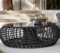 Cane-Line Nest Footstool/Coffee Table - Large