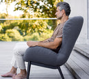 Cane-Line Serene Lounge Chair Incl. Cane-Line AirTouch Cushions
