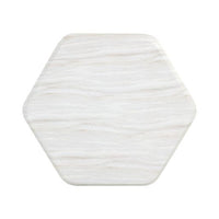 Sunpan Spezza Coffee Table - Marble Look - Cream