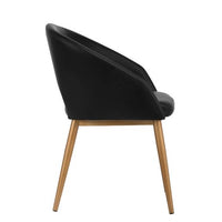 Sunpan Thatcher Dining Armchair Black - Antique Grey/Deep Green Sky/Gold Sky, Champagne Gold - Onyx/Snow