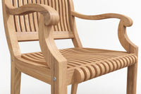 Curated MaisonFurniture Clement Teak Outdoor Armchair