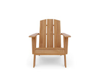Curated MaisonFurniture Aurele Teak Outdoor Adirondack Lounge Chair