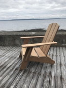 Curated MaisonFurniture Aurele Teak Outdoor Adirondack Lounge Chair