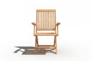 Curated MaisonFurniture Florence Teak Folding Outdoor Armchair