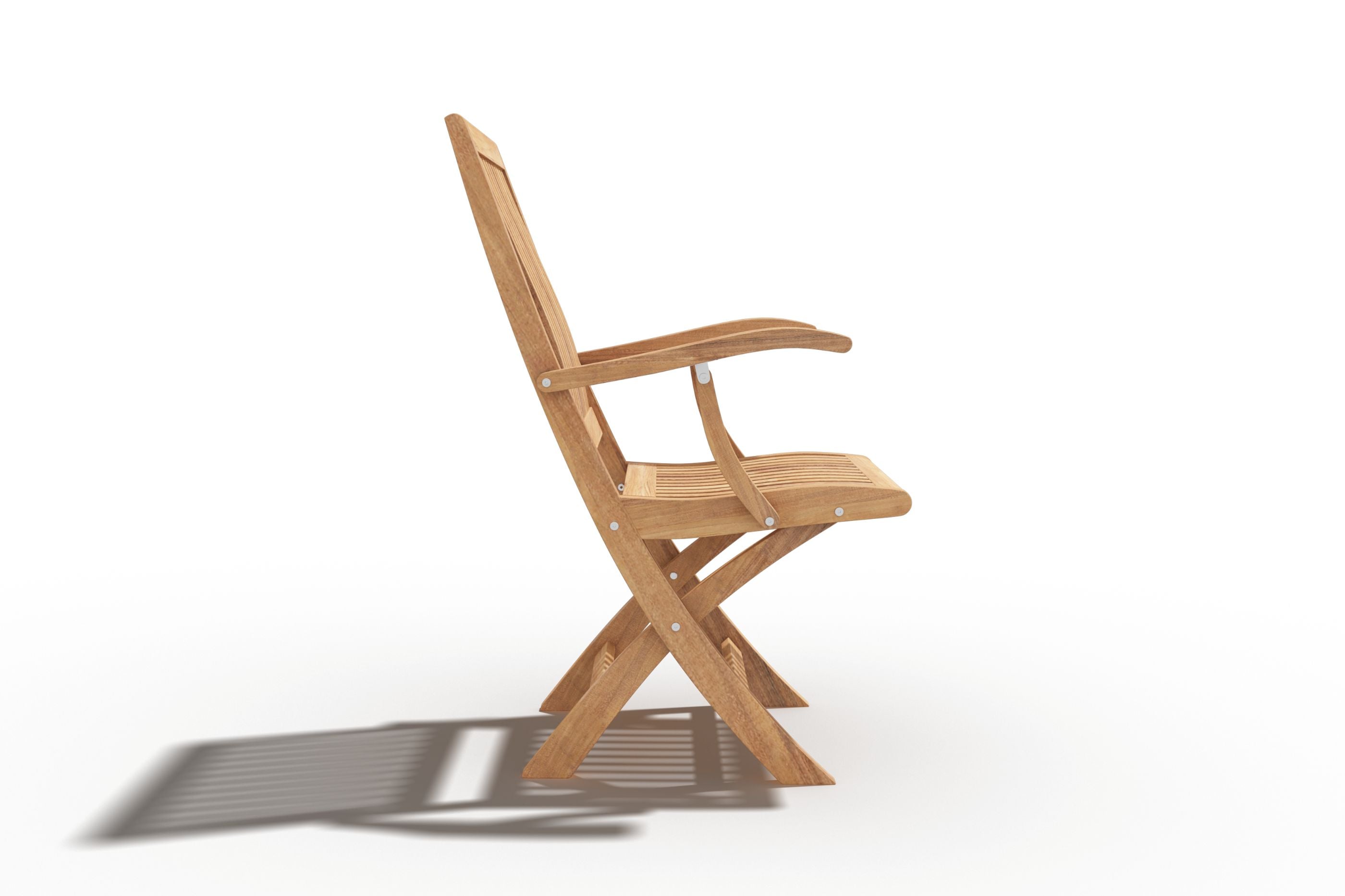 Curated MaisonFurniture Florence Teak Folding Outdoor Armchair