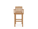 Curated MaisonFurniture Michele Teak Outdoor Bar Armchair