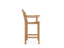 Curated MaisonFurniture Michele Teak Outdoor Bar Armchair