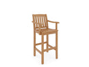Curated MaisonFurniture Michele Teak Outdoor Bar Armchair