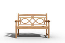 Curated MaisonFurniture Liane 2 Person Teak Outdoor Bench