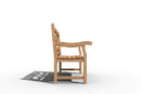 Curated MaisonFurniture Liane 2 Person Teak Outdoor Bench