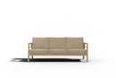 Curated MaisonFurniture Daniele 4-Piece Teak Deep Seating Outdoor Sofa Set with Sunbrella Cushions