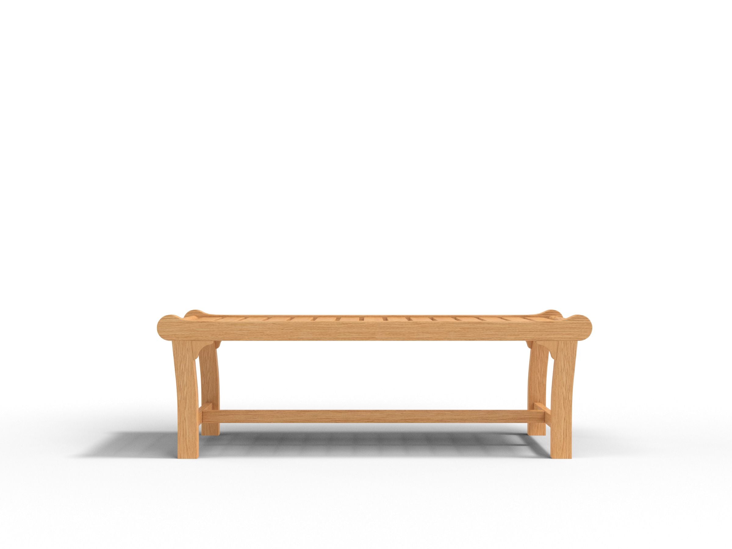 Curated MaisonFurniture Parc 2 Person Teak Outdoor Bench
