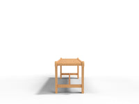 Curated MaisonFurniture Parc 2 Person Teak Outdoor Bench