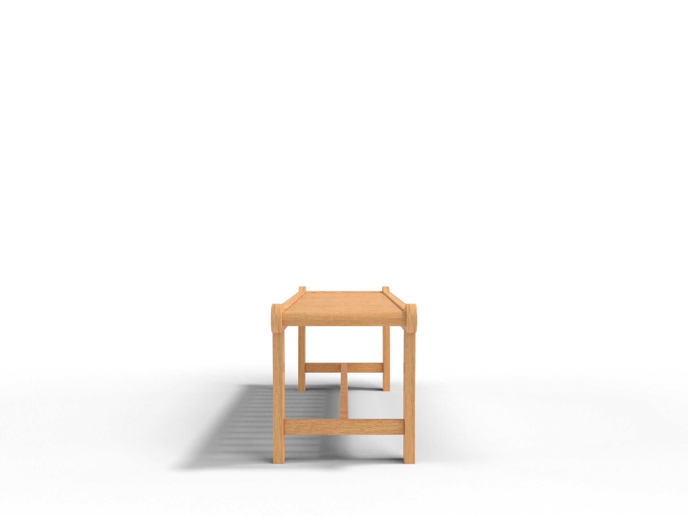 Curated MaisonFurniture Parc 2 Person Teak Outdoor Bench