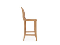 Curated MaisonFurniture Clement Teak Outdoor Bar Chair