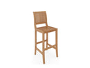 Curated MaisonFurniture Clement Teak Outdoor Bar Chair