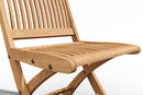 Curated MaisonFurniture Florence Teak Folding Side Chair
