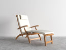 Curated MaisonFurniture Adelle Teak Folding Steamer Outdoor Deck Chair Lounge