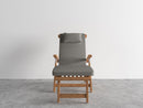 Curated MaisonFurniture Adelle Teak Folding Steamer Outdoor Deck Chair Lounge