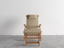 Curated MaisonFurniture Adelle Teak Folding Steamer Outdoor Deck Chair Lounge