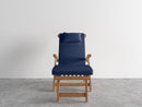 Curated MaisonFurniture Adelle Teak Folding Steamer Outdoor Deck Chair Lounge