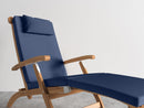 Curated MaisonFurniture Adelle Teak Folding Steamer Outdoor Deck Chair Lounge
