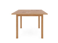 Curated MaisonFurniture Mathieu Square Teak Outdoor Dining Table