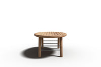 Curated MaisonFurniture Daniele 4-Piece Teak Deep Seating Outdoor Sofa Set with Sunbrella Cushions