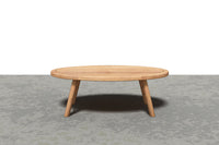 Curated MaisonFurniture Daniele Outdoor Teak Oval Coffee Table
