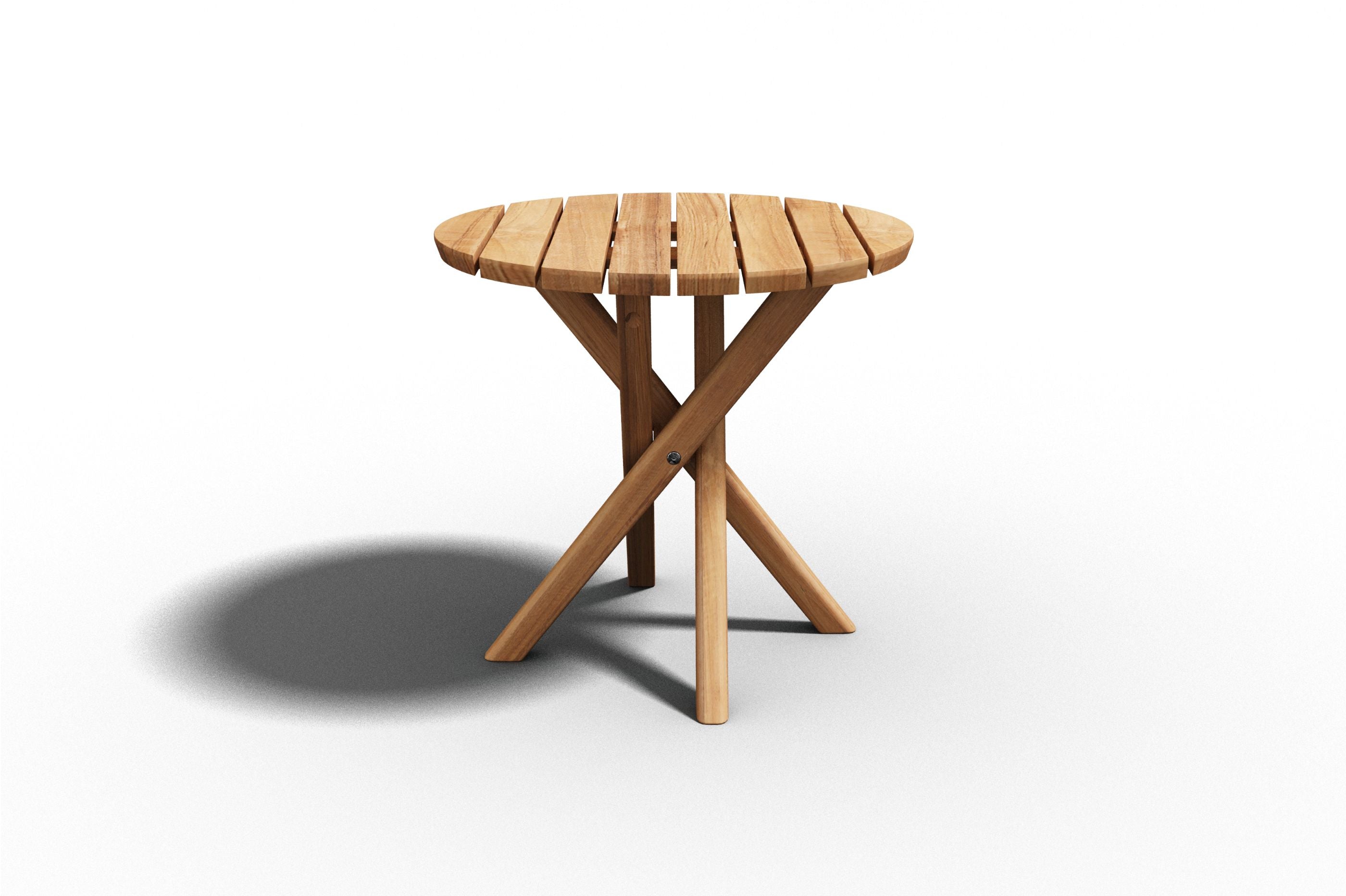 Curated MaisonFurniture Fleur Teak Outdoor Side Table