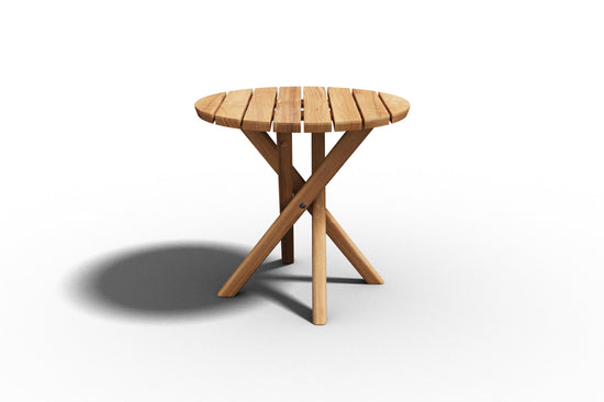 Curated MaisonFurniture Fleur Teak Outdoor Side Table