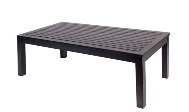 BFM Seating Belmar Coffee Table - Black/Soft Gray