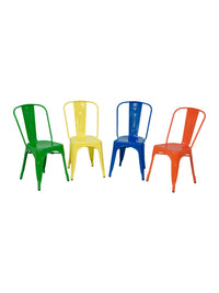 Florida Seating Industrial Chair Clearcoat and Solid Colors