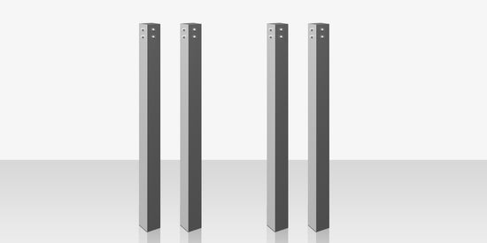 DecoScapes Contemporary X Style Bar Tabe Base
