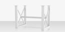 DecoScapes Contemporary Square X Style Bar Table Base