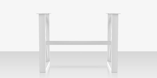 DecoScapes Contemporary Square X Style Bar Table Base