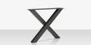 DecoScapes Contemporary X Style Dining Table Base